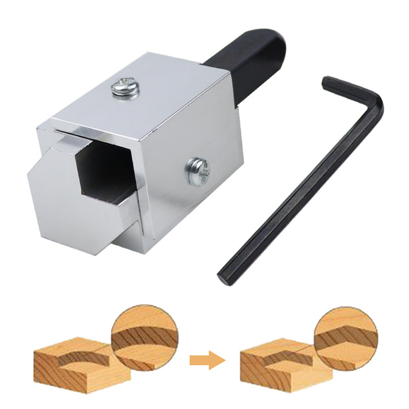 Square Hinge Recess Corner Chisel - Woodworking Carving Tool