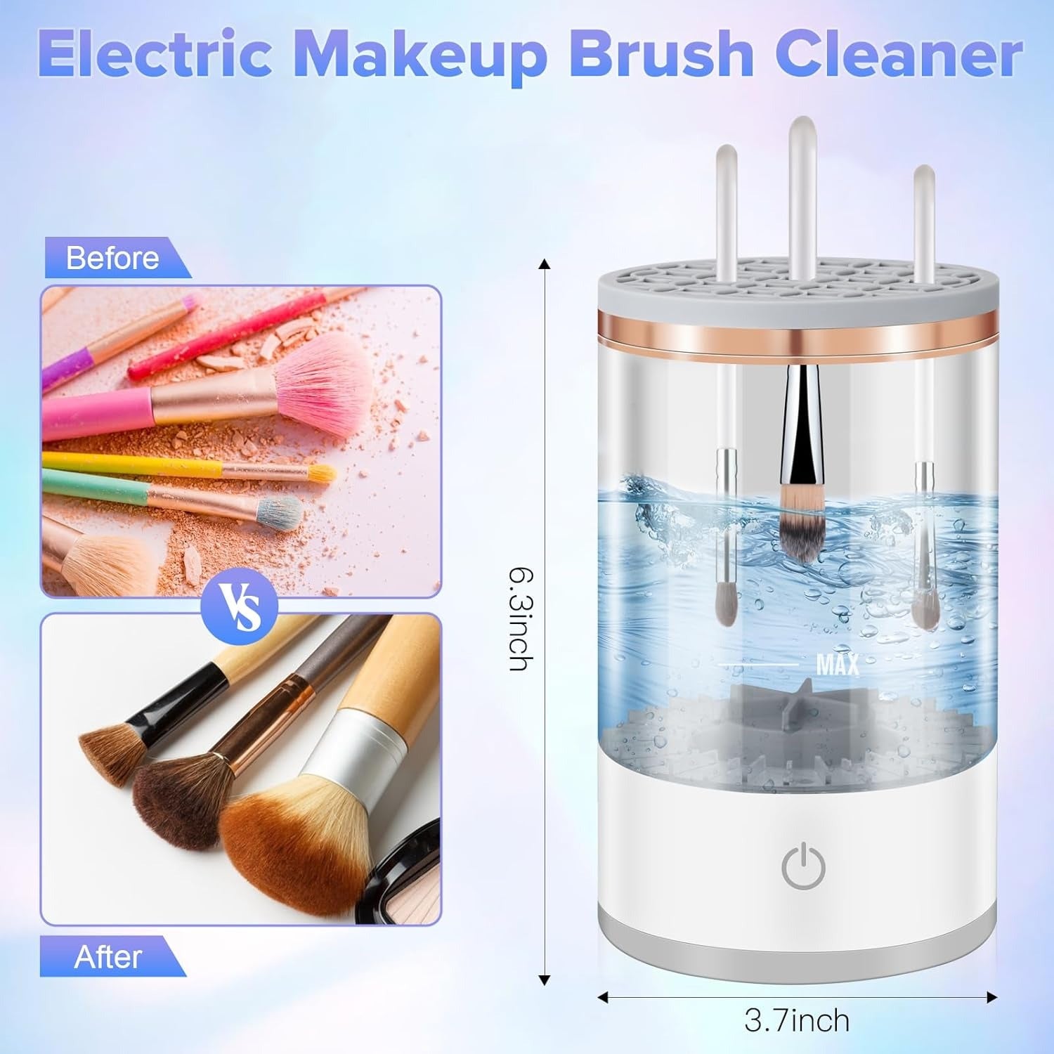 Automatic Electric Makeup Brush Cleaner USB Plug Portable Eyeshadow Brush Holder Holder Tools and Dryer Beauty Makeup Tools