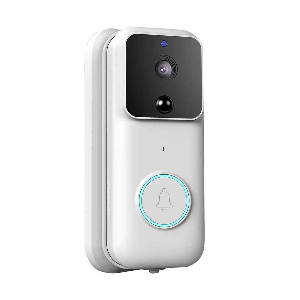 1080p HD Smart Doorbell Camera - Wireless WiFi, Two-Way Audio, IP Doorbell, Home Security with App Control