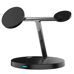 Fast Wireless Magnetic Charger Stand for iPhone, Samsung, Xiaomi, Apple Watch & AirPods