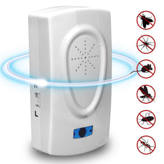 Ultrasonic Pest Repeller Device - Insects, Rats, Spiders, Mosquitoes, Household Pest Control