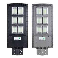 150W Solar Street Light with PIR Motion Sensor for Outdoor Garden Wall - Grey/Black