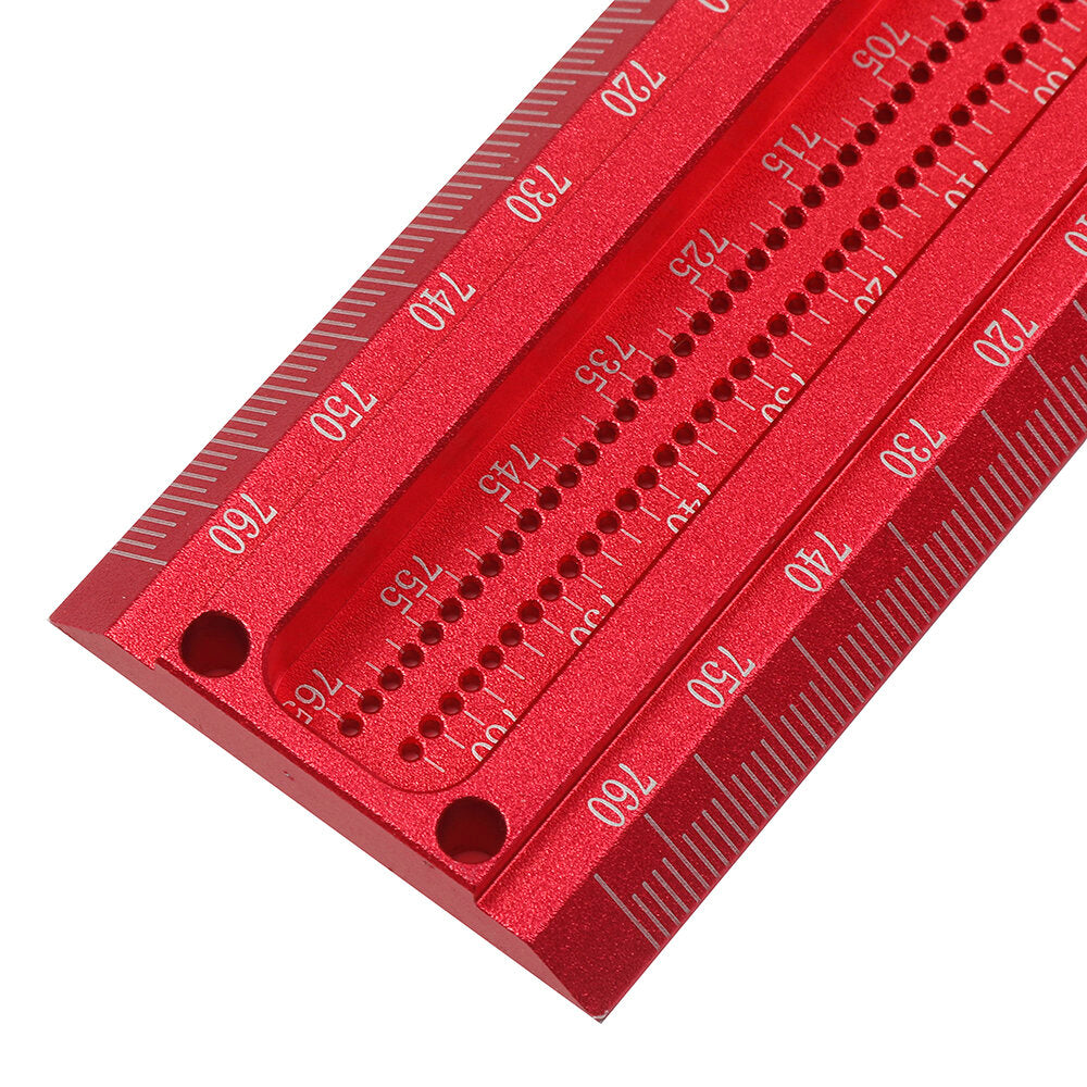 Precision Woodworking T-Ruler - Aluminum Alloy Scriber Marking Gauge