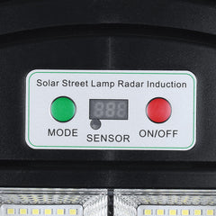 108/216/324 LED Solar Straßenlaterne mit PIR Bewegungssensor und Fernbedienung