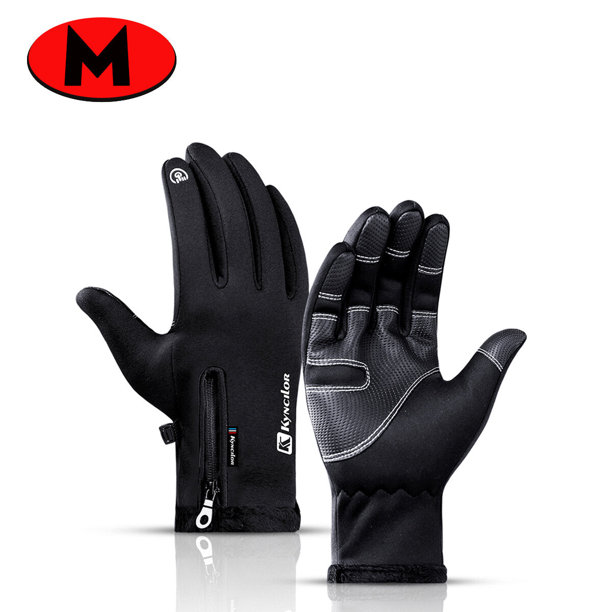 Winter Warm Windproof Waterproof Touch Screen Gloves for Skiing, Riding, Biking, and Motorcycling