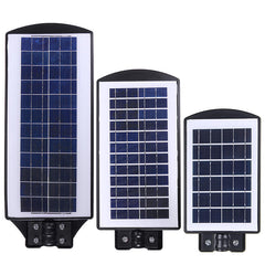 150/300/450 LED Solar Street Light with PIR Motion Sensor, Remote Control, Waterproof Wall Lamp