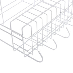 Five-Tier Steel Over Sink Dish Drying Rack - Multifunctional Kitchen Counter Storage
