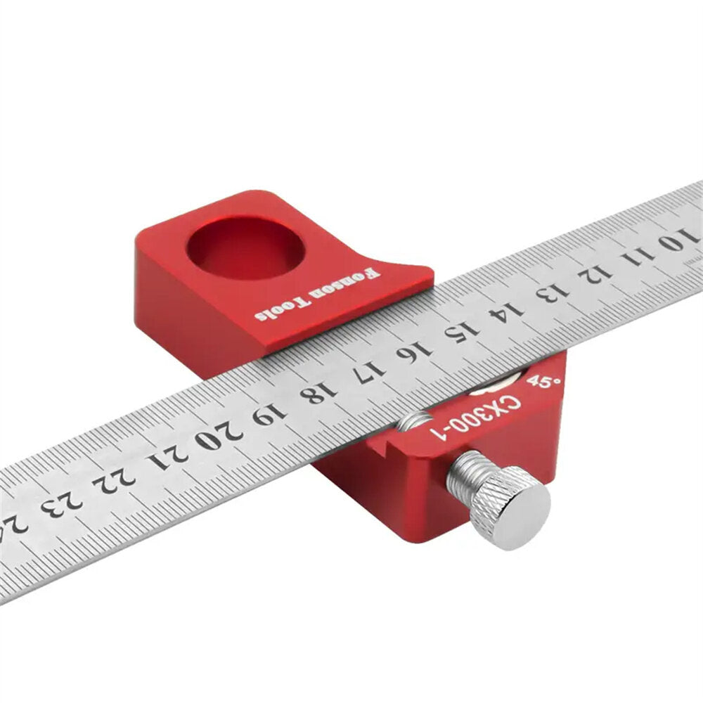 300mm Combination Square - Carpenter Angle Ruler with 45/90 Degree Marking