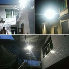 44/170 LED Solar Wall Lights Outdoor Waterproof Infrared Garden Lamp with Remote Control and Timing Function