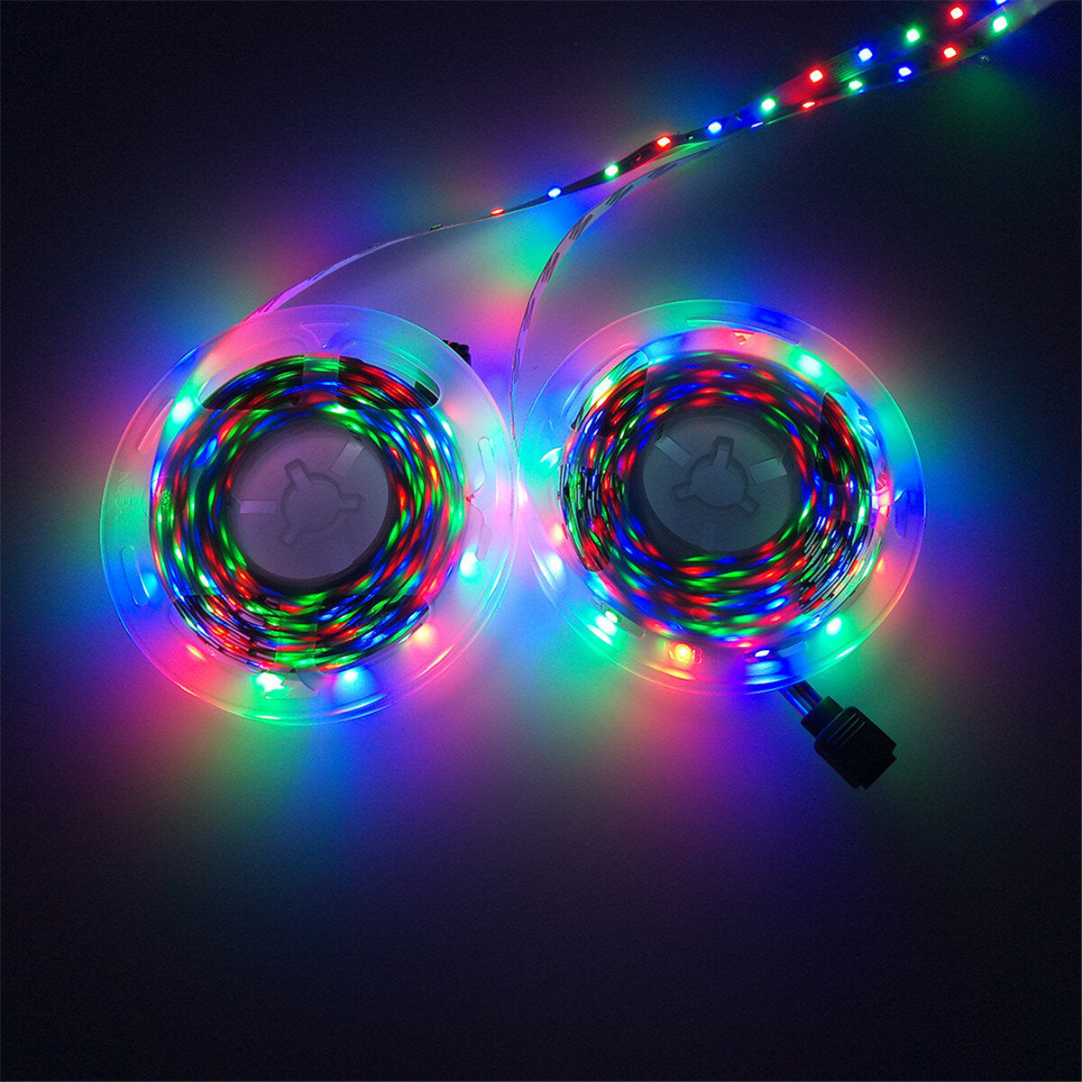 3M 5M 10M LED Strip Light SMD3528 RGB with IR Remote & Power Adapter, DC12V Decorative Lighting