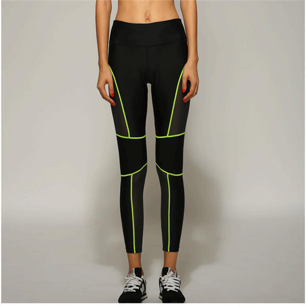 Women's Sexy Fitness Trousers - Honeycomb Mesh, Hip-Up, Elastic Sport Leggings