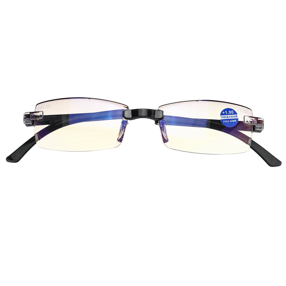 Ultra Light Anti-Blue Unisex Folding Reading Glasses - Anti-Fatigue, Comfortable, Fashionable