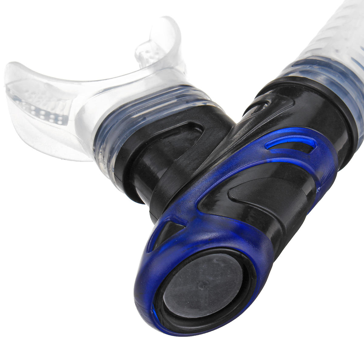 Professional Silicone Snorkeling Breathing Tube for Adults - Full Dry Scuba Diving Equipment