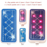 160mw Lipo Laser LLLT Lipolysis Machine, 635nm-650nm, 14 Pads for Slimming and Fat Loss