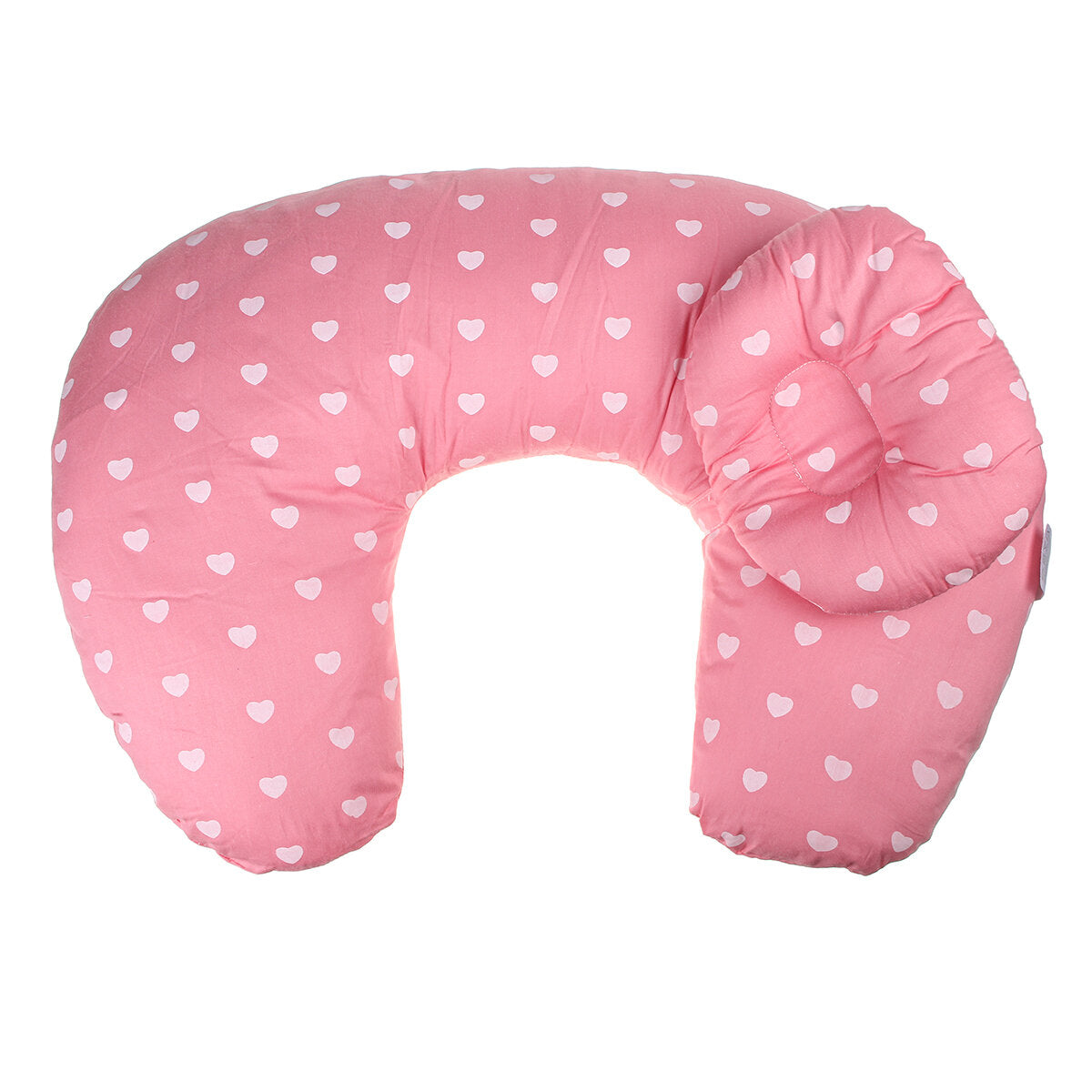 Newborn Baby Cot Pillow - Anti Flat Head, Neck Support, Anti Roll Cushion for Infants