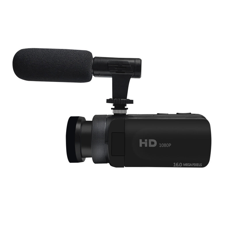 HD 1080P Digital-Videokamera Camcorder mit Mikrofon, 16MP Fotografie