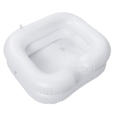 Portable Inflatable Hair Washing Basin for Bed Rest, Elderly, Salon, and Hair Dyes