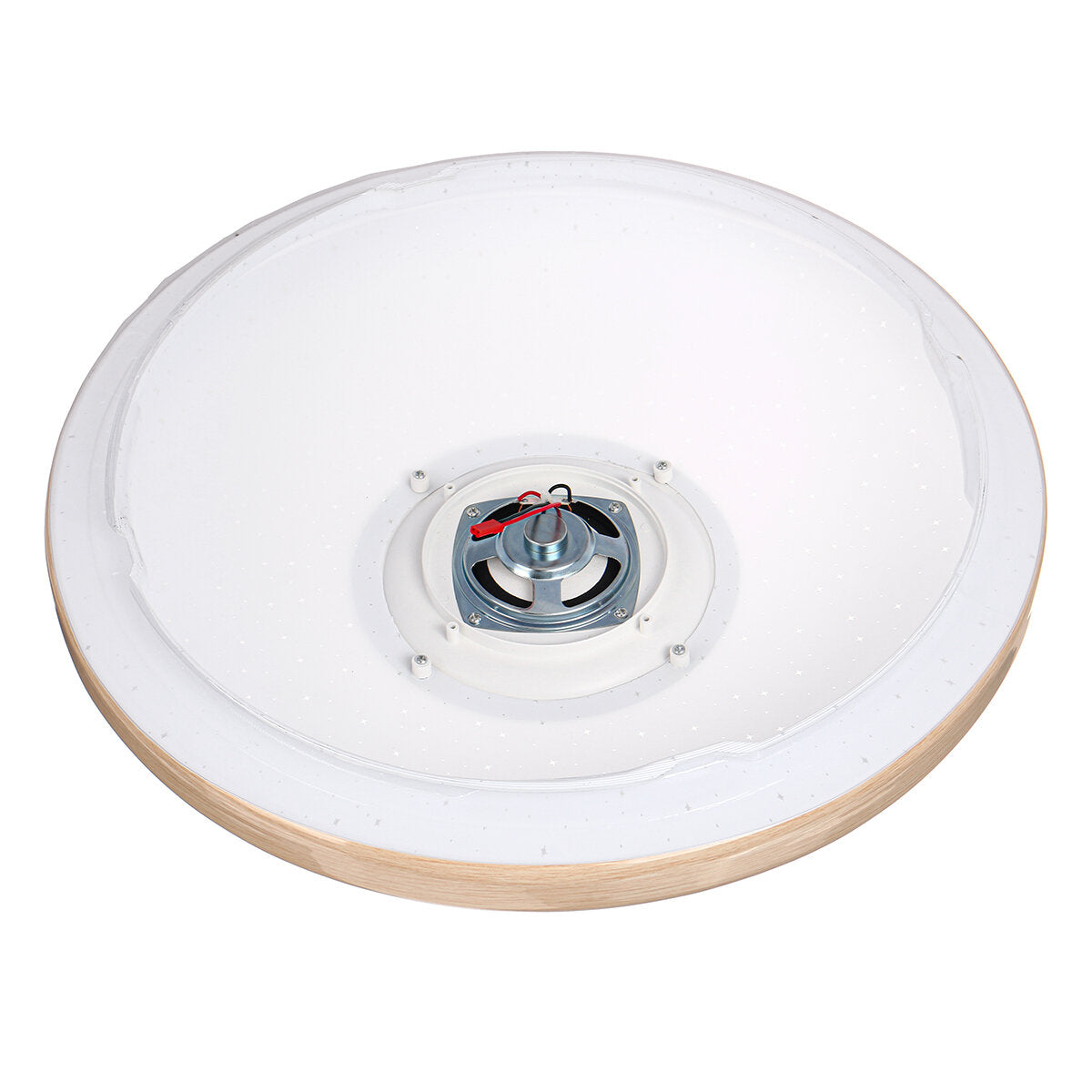 120W LED Ceiling Lamp with Bluetooth Speaker, Dimmable RGB Light, and Remote Control