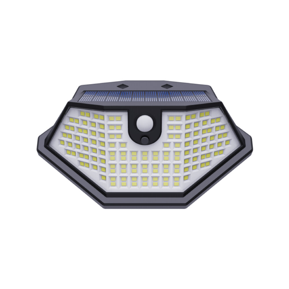 134 LED Solar Light with 3 Modes, PIR Motion Sensor, IP65 Waterproof Wall Lamp