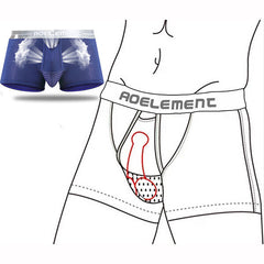 Men's Modal U-Convex Separation Boxers Briefs - Health Care Casual Underwear