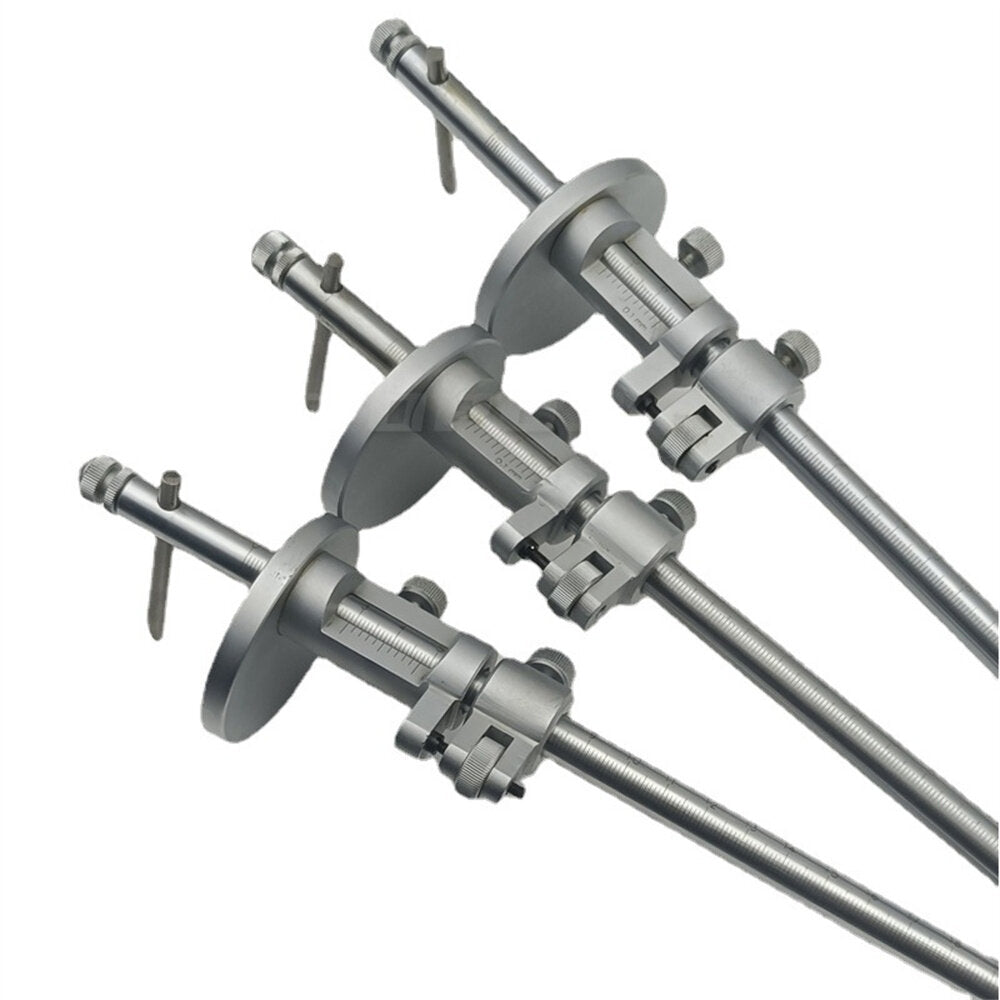 Stainless Steel Woodworking Tool for Precise 0-500mm Lines - Ideal for DIY & Carpentry