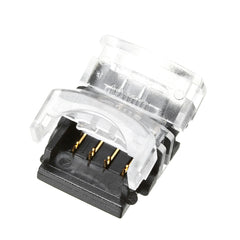 10PCS 4-Pin 10MM Board-to-Board Tape Connector for Waterproof RGB LED Strip Lights