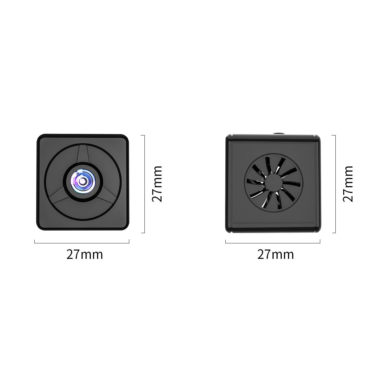 1080p HD Mini Wifi Camera with Night Vision, Motion Detection, Wireless Security Recorder and Monitor