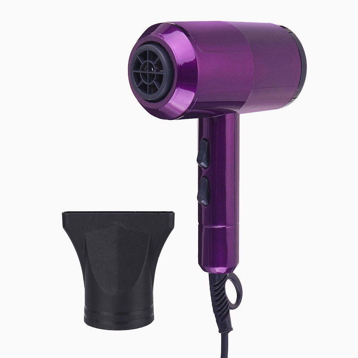 2200W Hair Blow Dryer with Diffuser and Comb - Professional Salon Heat Tool