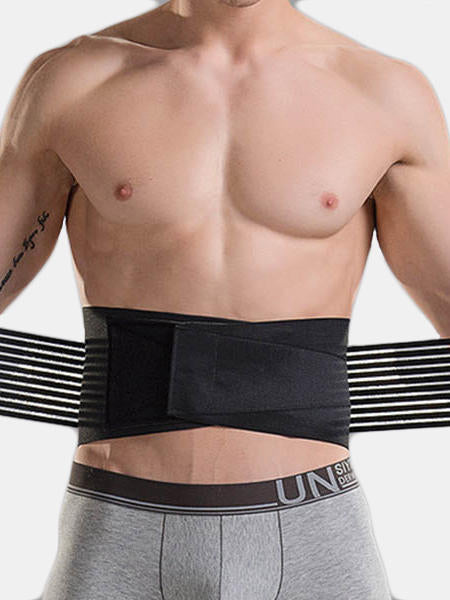 Men's Sports Belt: Breathable Waist Protection Bandages for Fitness - Thin, Summer-Ready for Men and Women