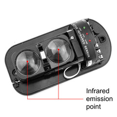 100M kabelgebundener Dual-Beam-Infrarot-Alarmsensor für die Sicherheit von Außenzäunen