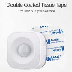 WiFi Human Body Sensor: Wireless PIR Motion Detector for Tuya Smart Life App