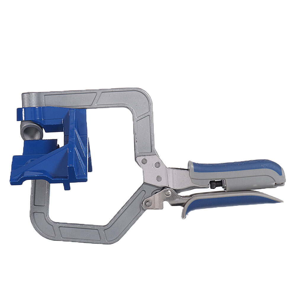 90-Degree Quick-Adjust Corner Clamp for Woodworking - Right Angle Face Frame Tool