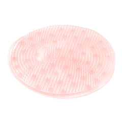 Silicone Bathroom Floor Mat with Suction Cups - Massage & Exfoliation Shower Pad