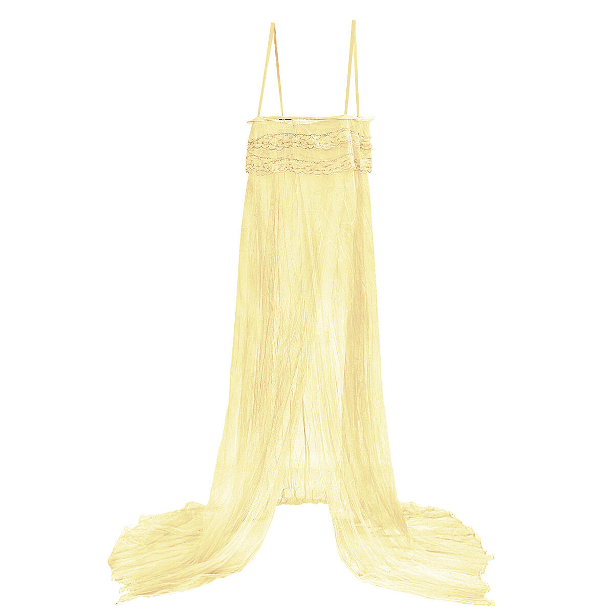 Princess Lace Canopy Mosquito Net - Mesh Bed Netting for Elegant Protection