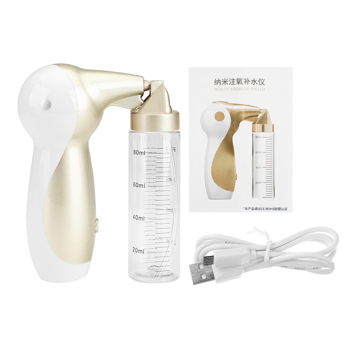 Nano Ionic Facial Mist Sprayer - Water Replenisher & Beauty Humidifier Device