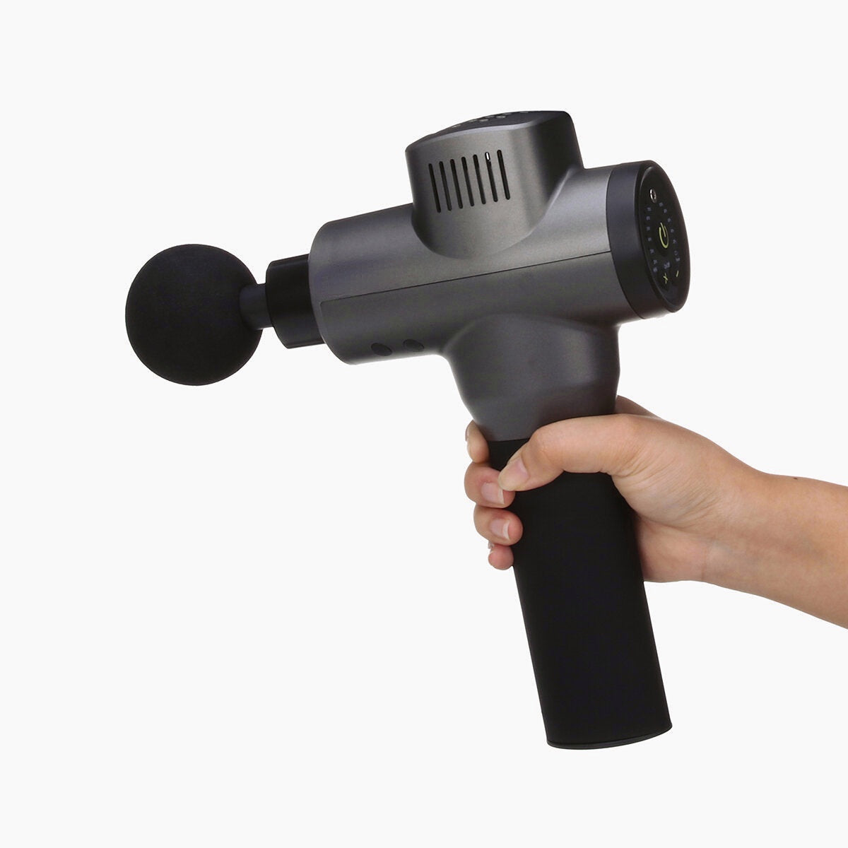 High-Speed Massage Gun 3200rpm - Electric Fascia Massager with 5 Heads & 6 Adjustable Speeds