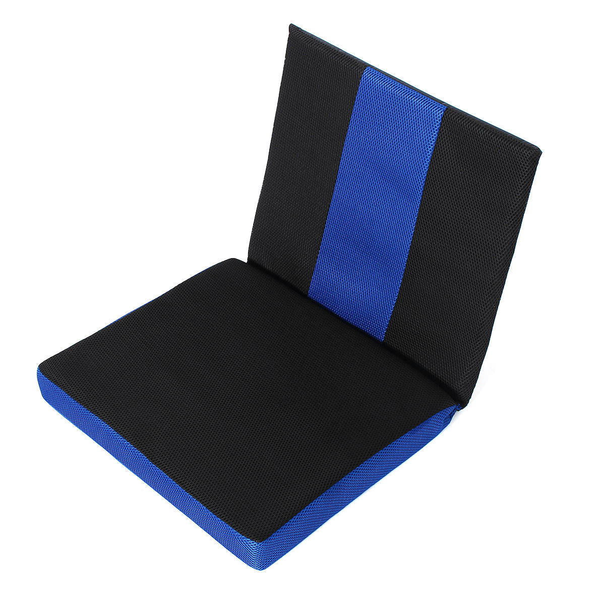 45x41x5cm Chair Wheelchair Seat Cushion - 3D Net Cloth, Sponge Back Support, Pain Relief for Office Seats