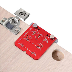 Adjustable Cabinet Hinge Jig - 35mm Drill Guide for 45mm & 48mm Concealed Hinges Installation