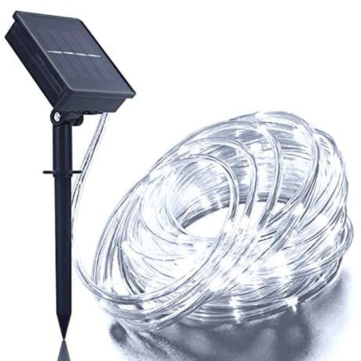 7M 50 LED Solar Lichterkette - Wasserdichte Outdoor Garten Hochzeit Party Lampe