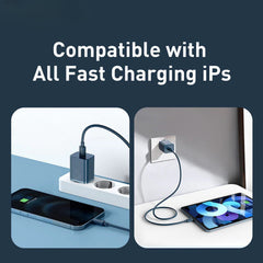 Super Si 20W USB-C PD Schnellladegerät EU-Stecker für iPhone, Hui, Samsung, Oppo