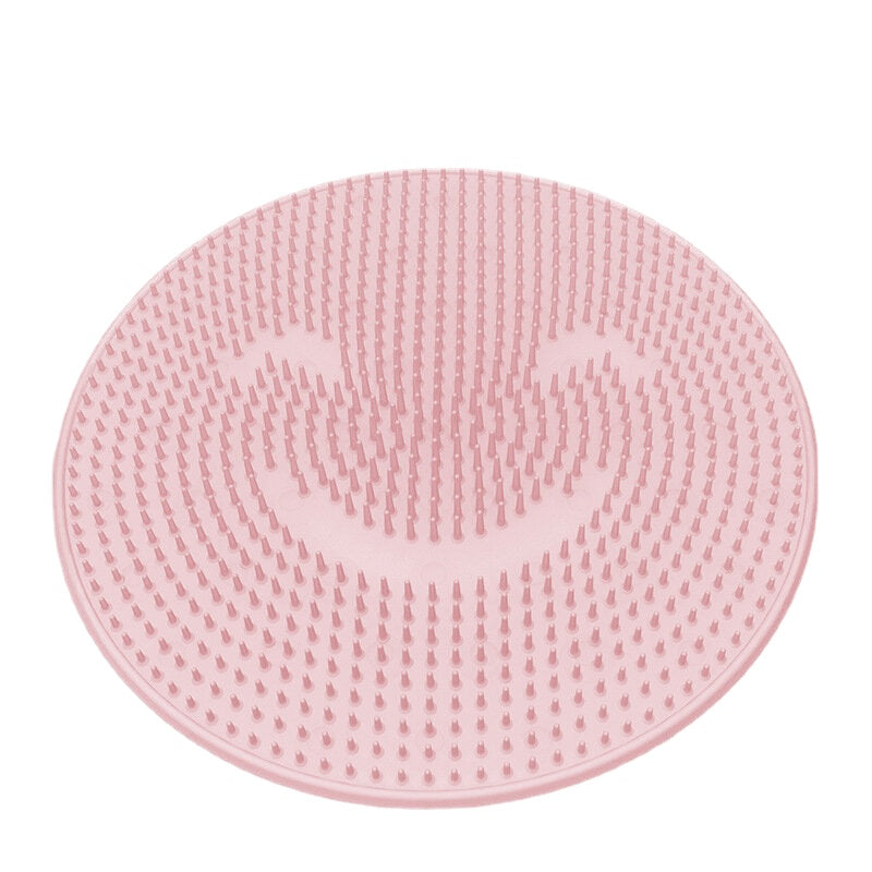 Non-Slip Silicone Foot Massager Cushion Mat with Suction Cups for Shower and Bath