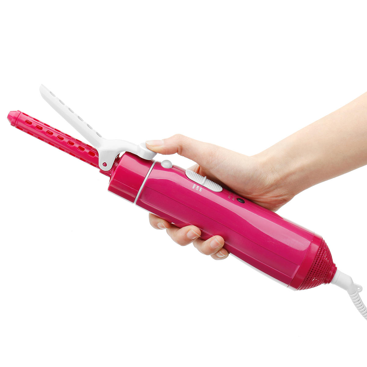 10-in-1 Multi Styler: Straightener, Curling Wand, 1-Step Hair Dryer, Comb, Hot Air Brush