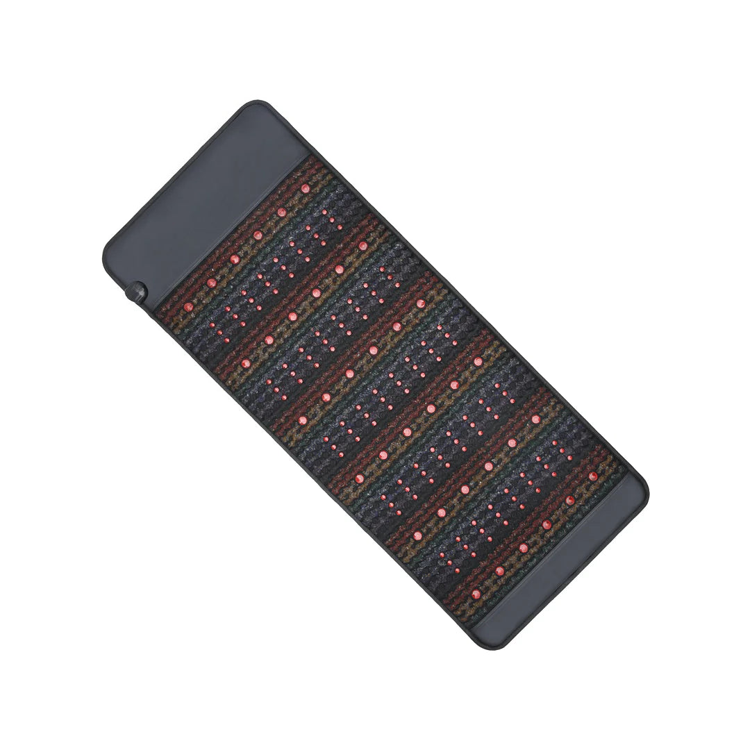 PEMF Infrared Therapy Mat Full Body 80x190cm | Amethyst & 8 Gemstones | Far Infrared + Red Light 660nm/850nm | 6 PEMF Coils