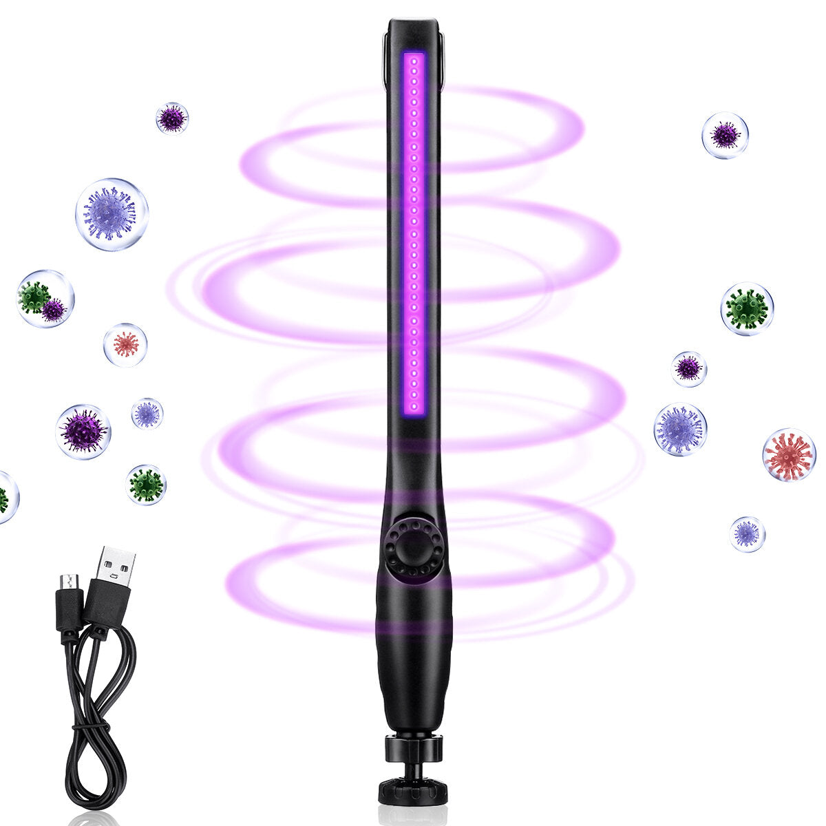 Portable Handheld UV Sterilization Lamp - 99% Anti-Bacterial Ultraviolet Disinfection Light