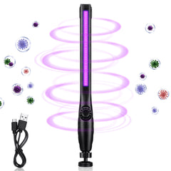 Portable Handheld UV Sterilization Lamp - 99% Anti-Bacterial Ultraviolet Disinfection Light