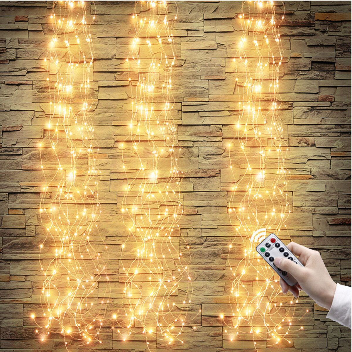 1M 2M Remote Control LED Tree Branch Lamp - Fairy String Lights for Indoor/Outdoor Garden, Party, Wedding, Christmas