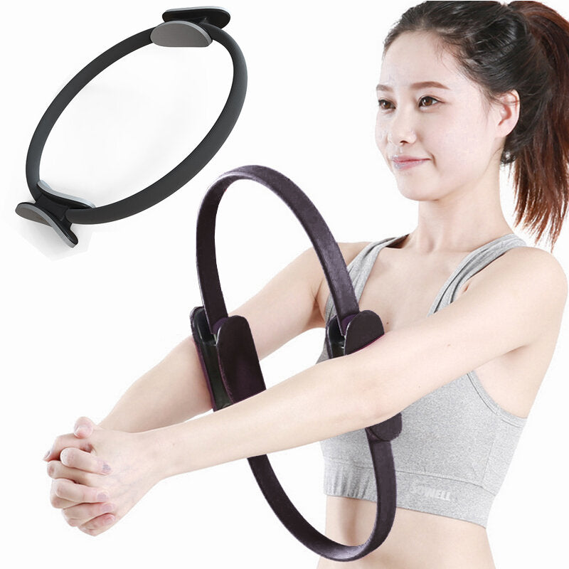 Dual Grip Yoga Pilates Ring - Muscle Training, Body Shaping, Fitness Exercise Tool