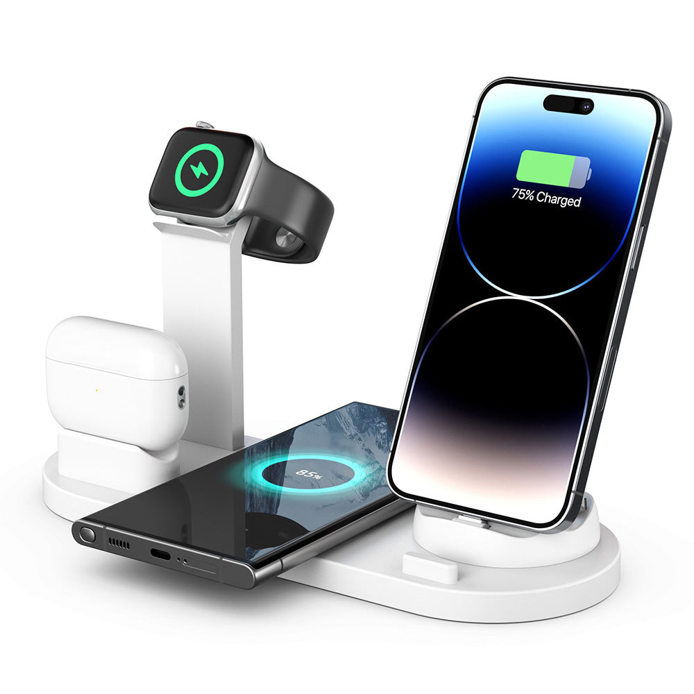 Fast Wireless Charger Pad & Stand for iPhone, Samsung, Huawei, AirPods, Watch