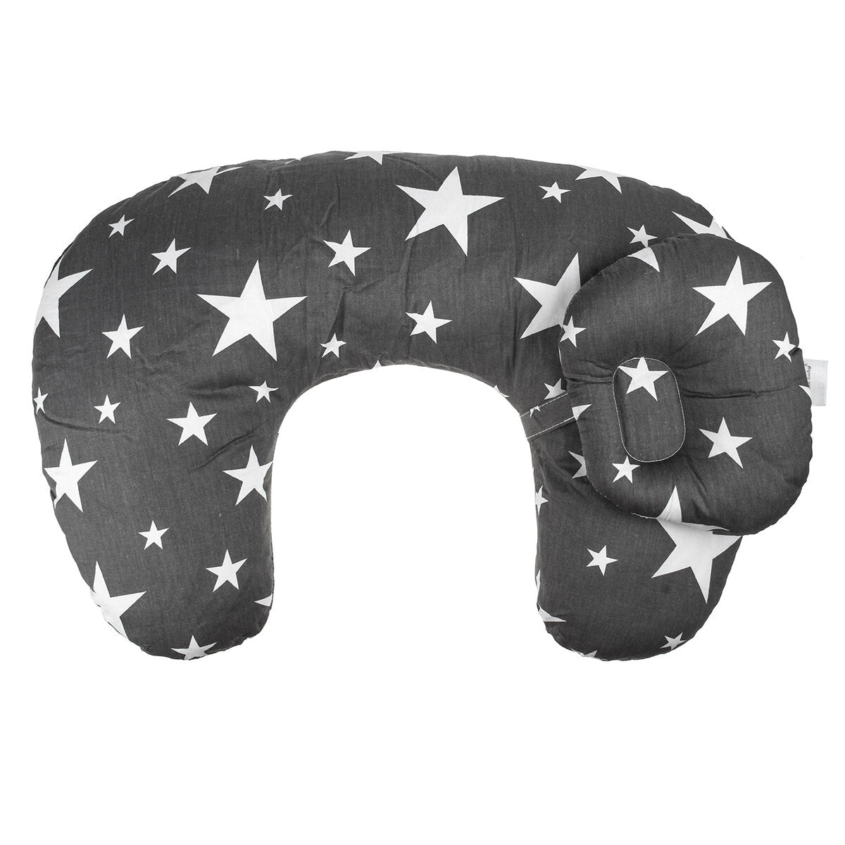 Newborn Baby Cot Pillow - Anti Flat Head, Neck Support, Anti Roll Cushion for Infants