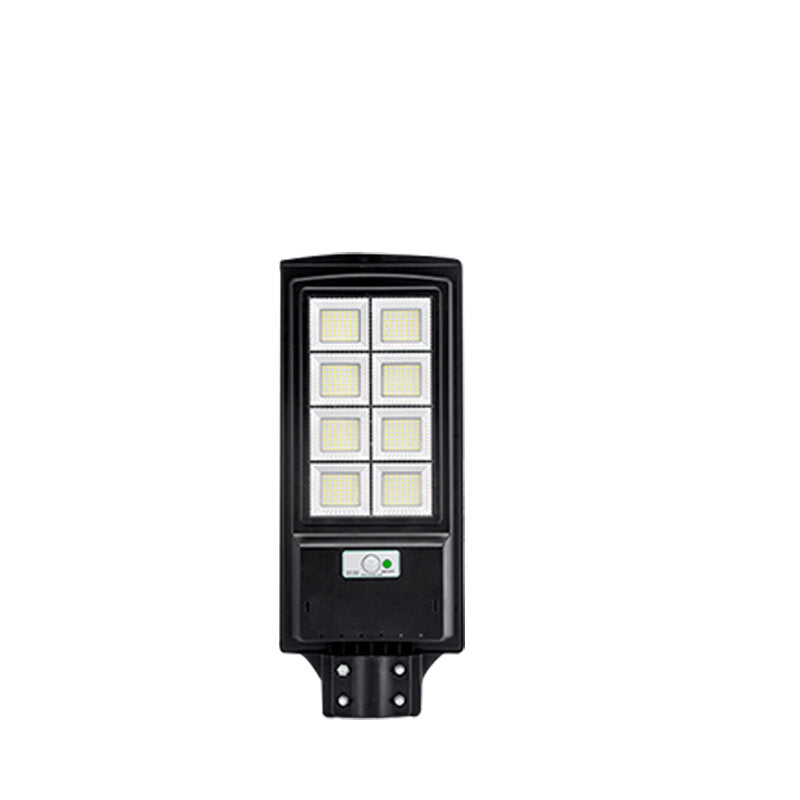 100-400W LED Solar Street Light with PIR Motion Sensor, Remote Control, and 140-392 LEDs for Home